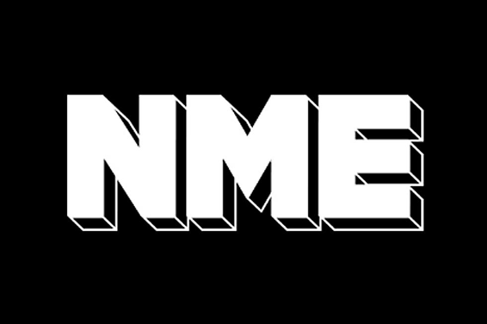 NME logo black and white